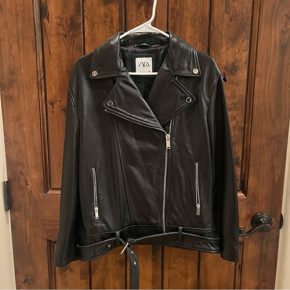 Zara Pleather Jacket